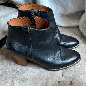 Madewell Billie boot black